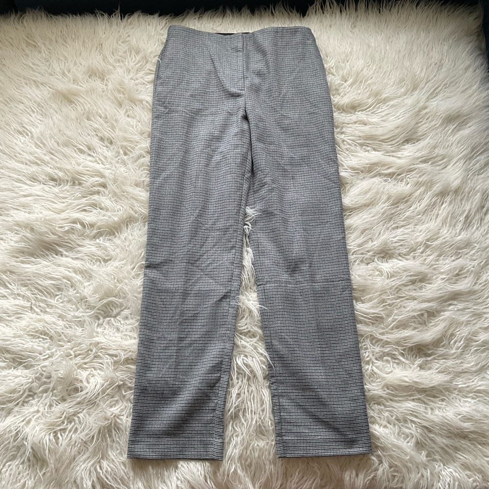 🆕Loft Mini Houndstooth Check Straight Pants‎